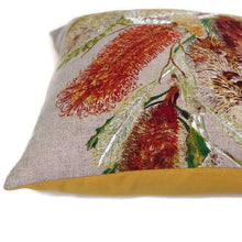 Banksia vintage tea towel cushion cover
